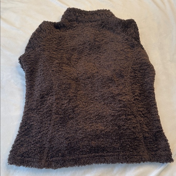 Black Diamond Fuzzy Textured Fleece Jacket, sz M - Picture 8 of 11